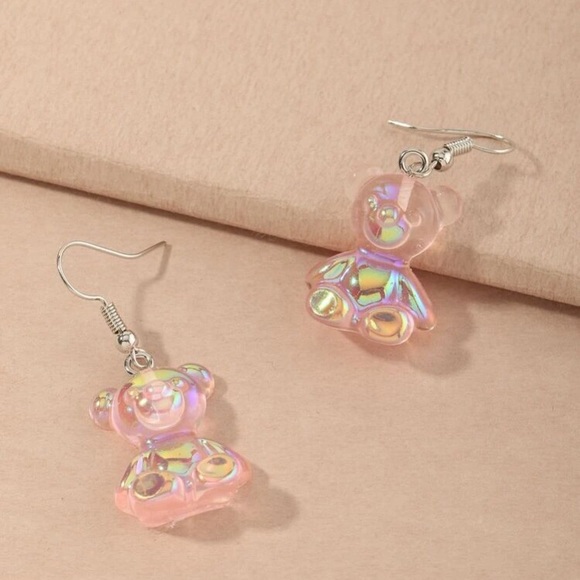 π» Adorable yummy gummy teddy bear iridescent dangle π» - Picture 3 of 3